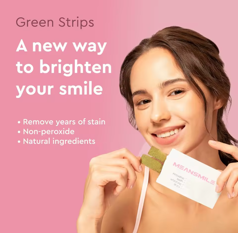 Intensive Plant-Based Whitening Strips – Visible Results From the First Use ⭐️
