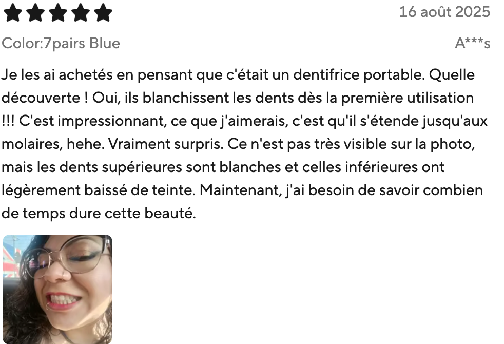 Bandes Dentaires 'ULTRA' Concentrée Anti-Taches —  Tabac & Café ❌ ⭐️